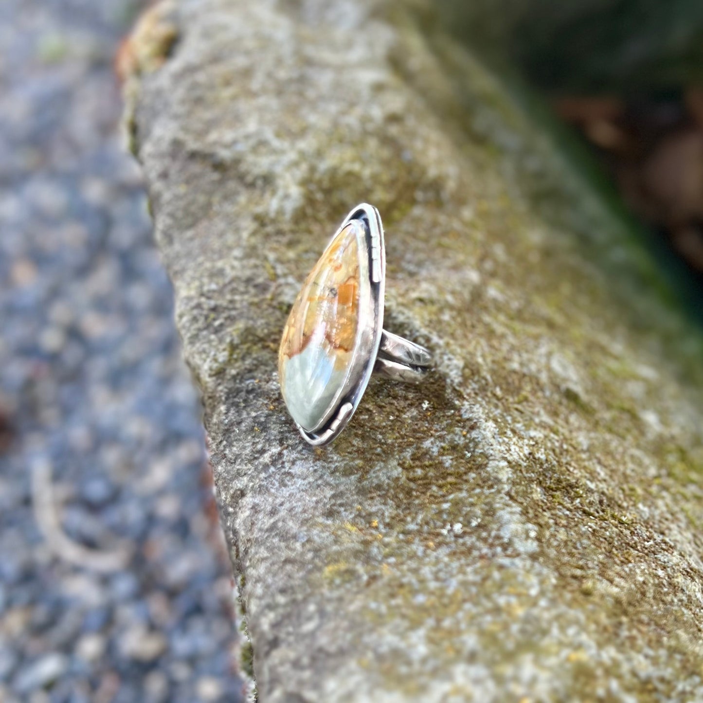 “Boulder” Jasper Ring