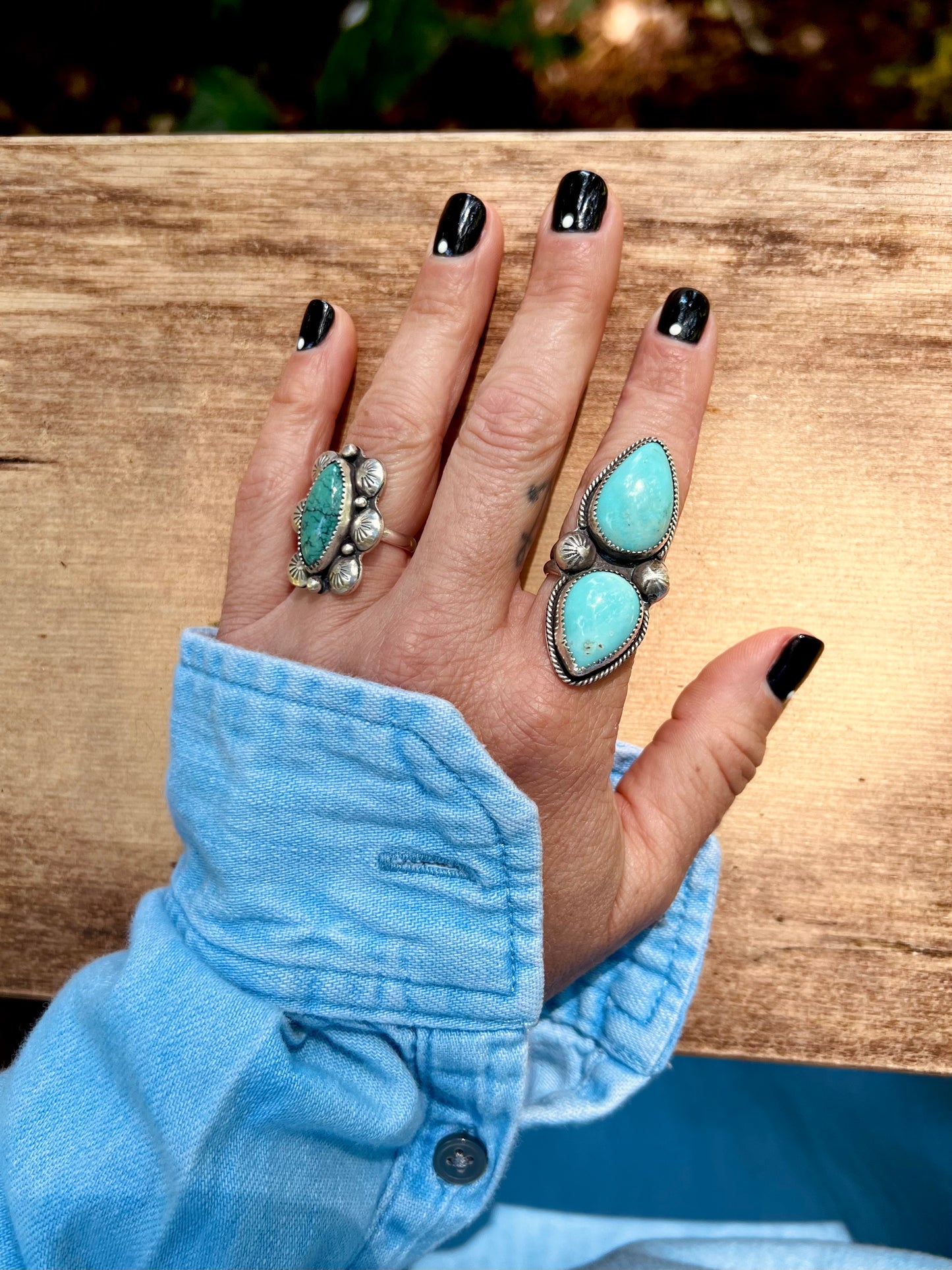 Daydream Turquoise Pointer Ring