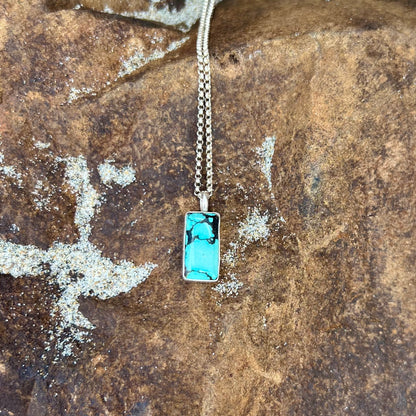 Turquoise Bar Necklaces