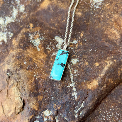 Turquoise Bar Necklaces