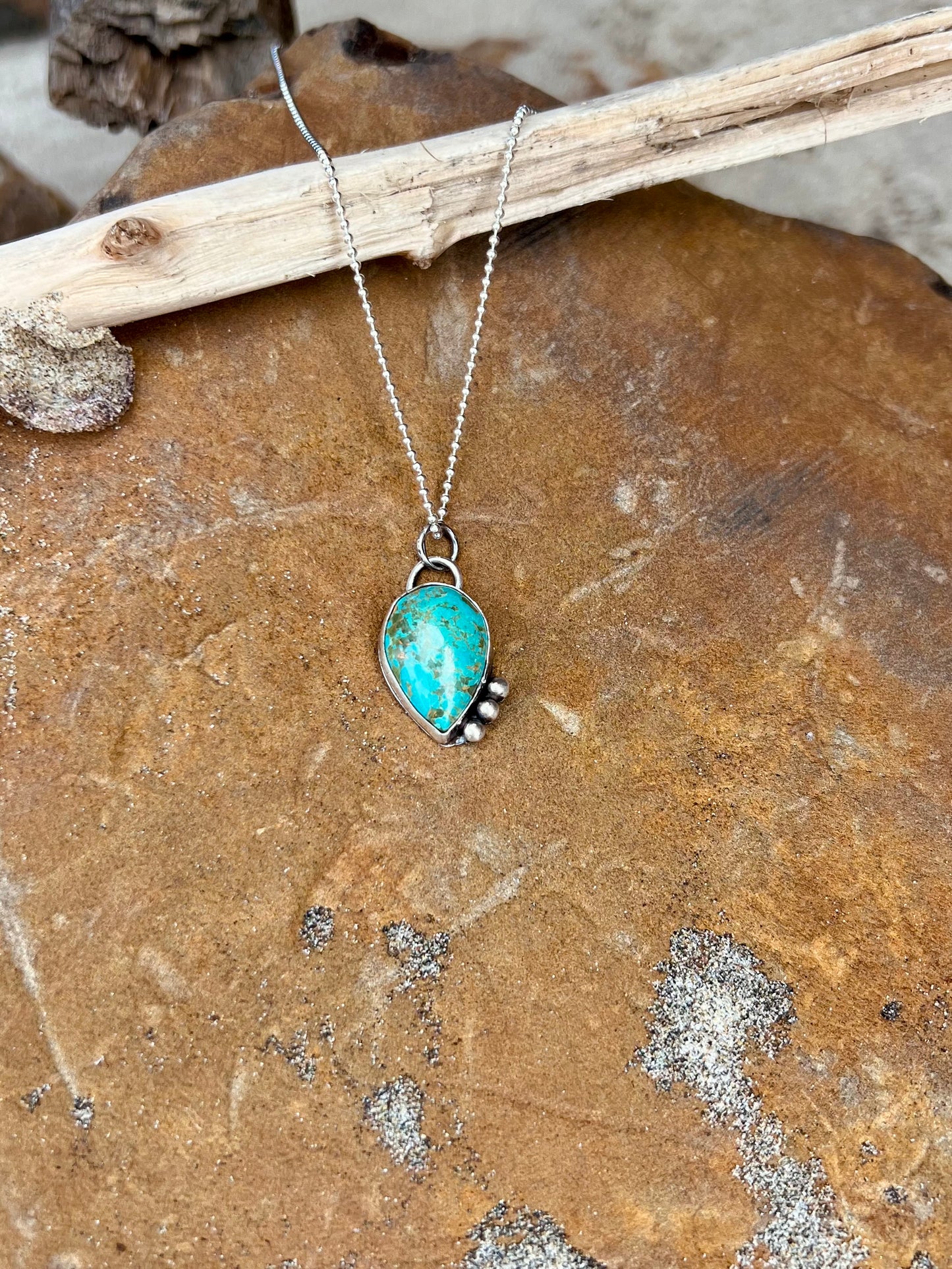 El Verano Turquoise Charm Necklace