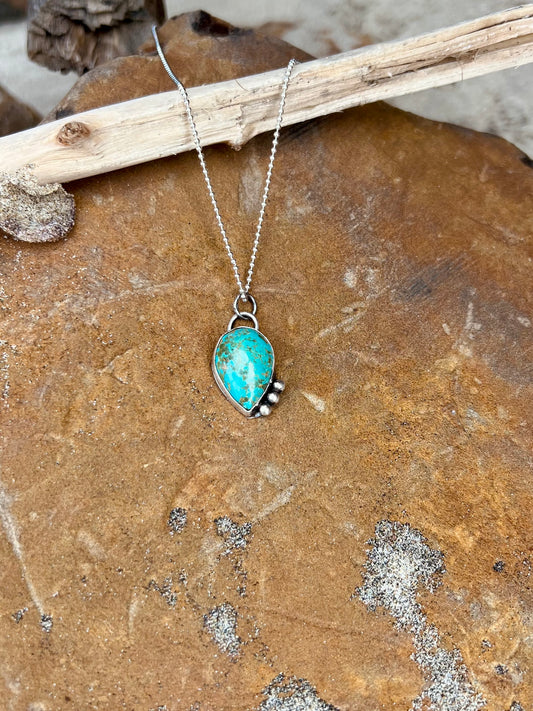 El Verano Turquoise Charm Necklace