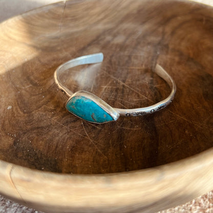 Jade Lake Turquoise Cuff Bracelet