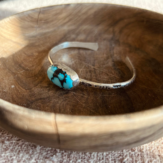 Teal Night Cuff Bracelet