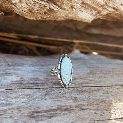 Sea Foam Turquoise Ring