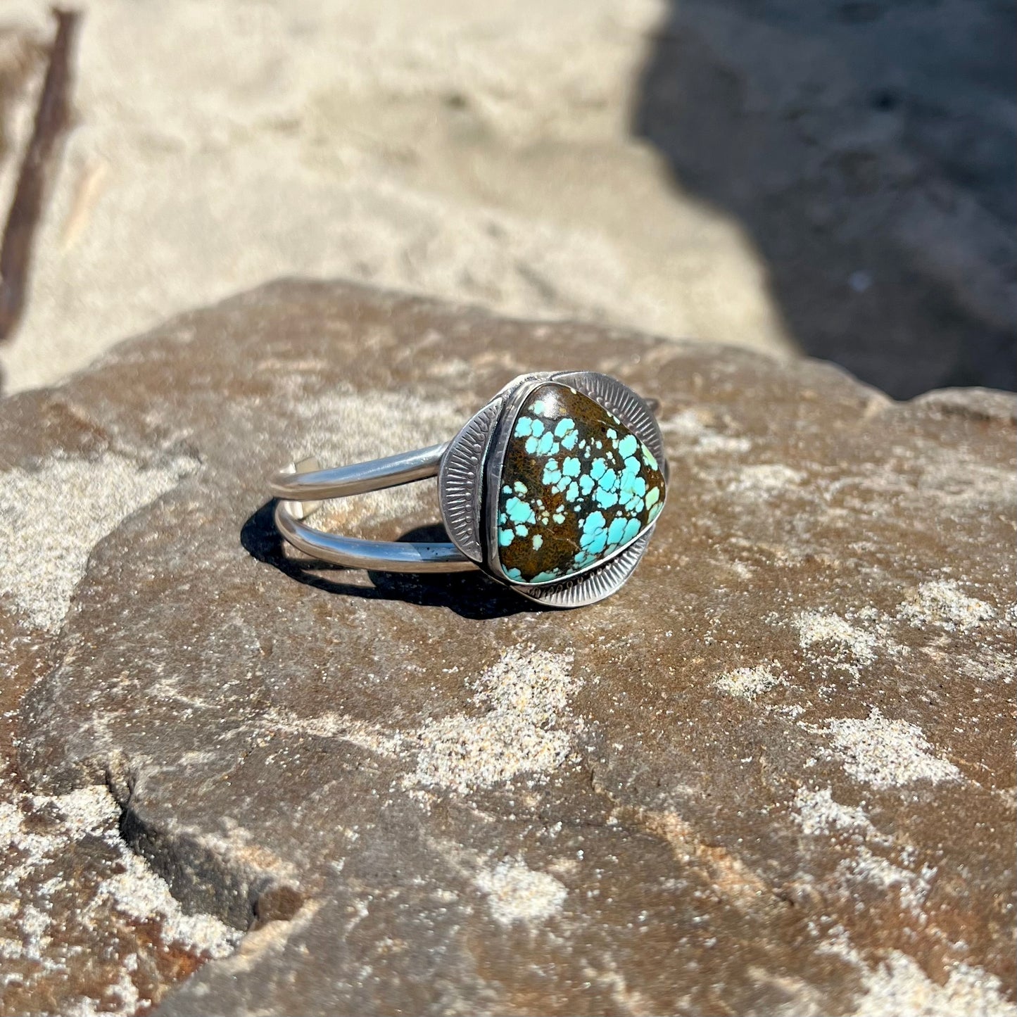 Avery Cuff - Rising Phoenix Kingman Turquoise