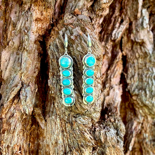 Vera SonoranTurquoise Dangle Earrings