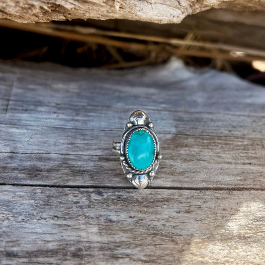 In with the Tide Turquoise Ring