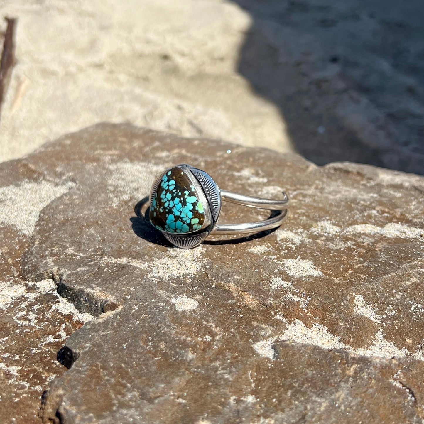 Avery Cuff - Rising Phoenix Kingman Turquoise