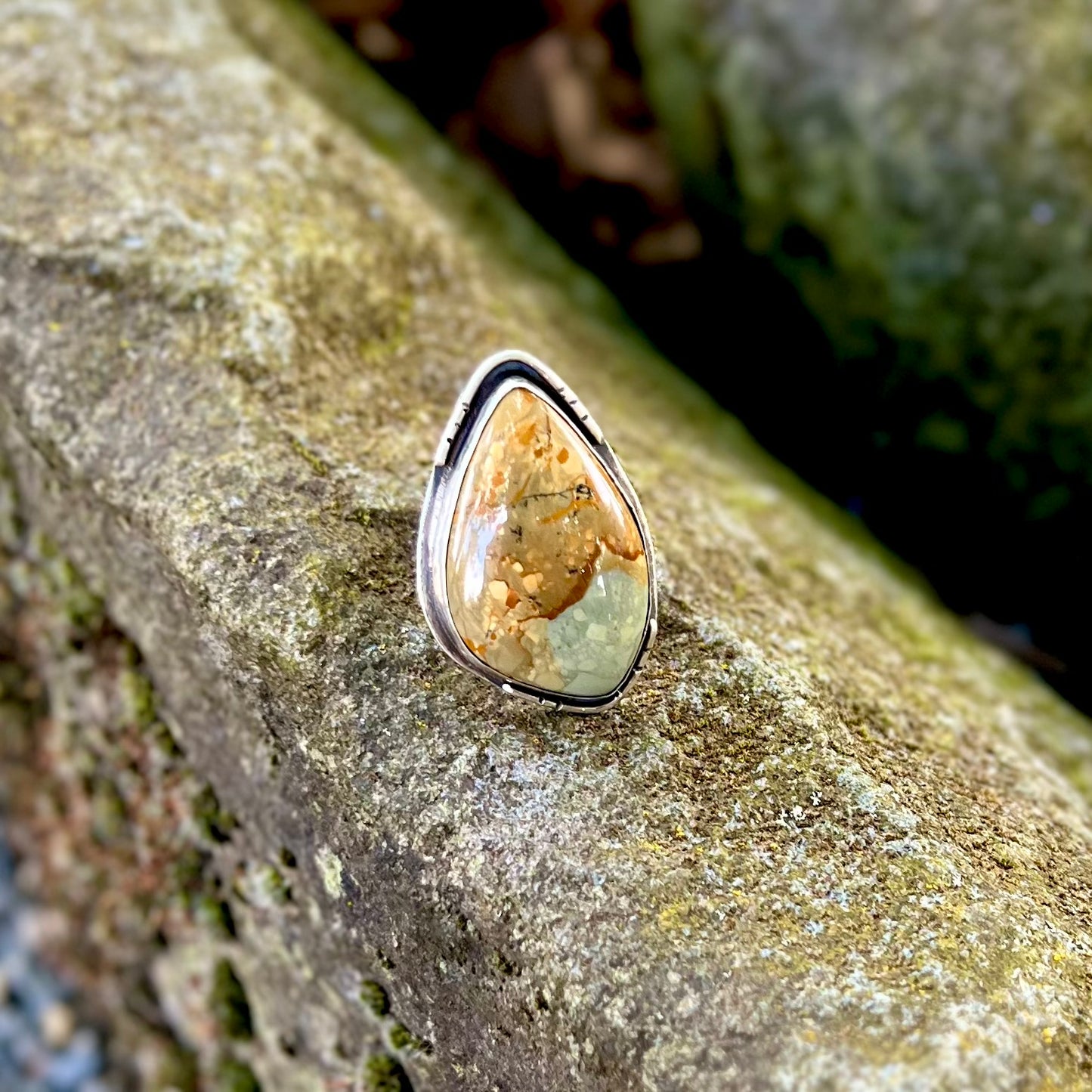 “Boulder” Jasper Ring