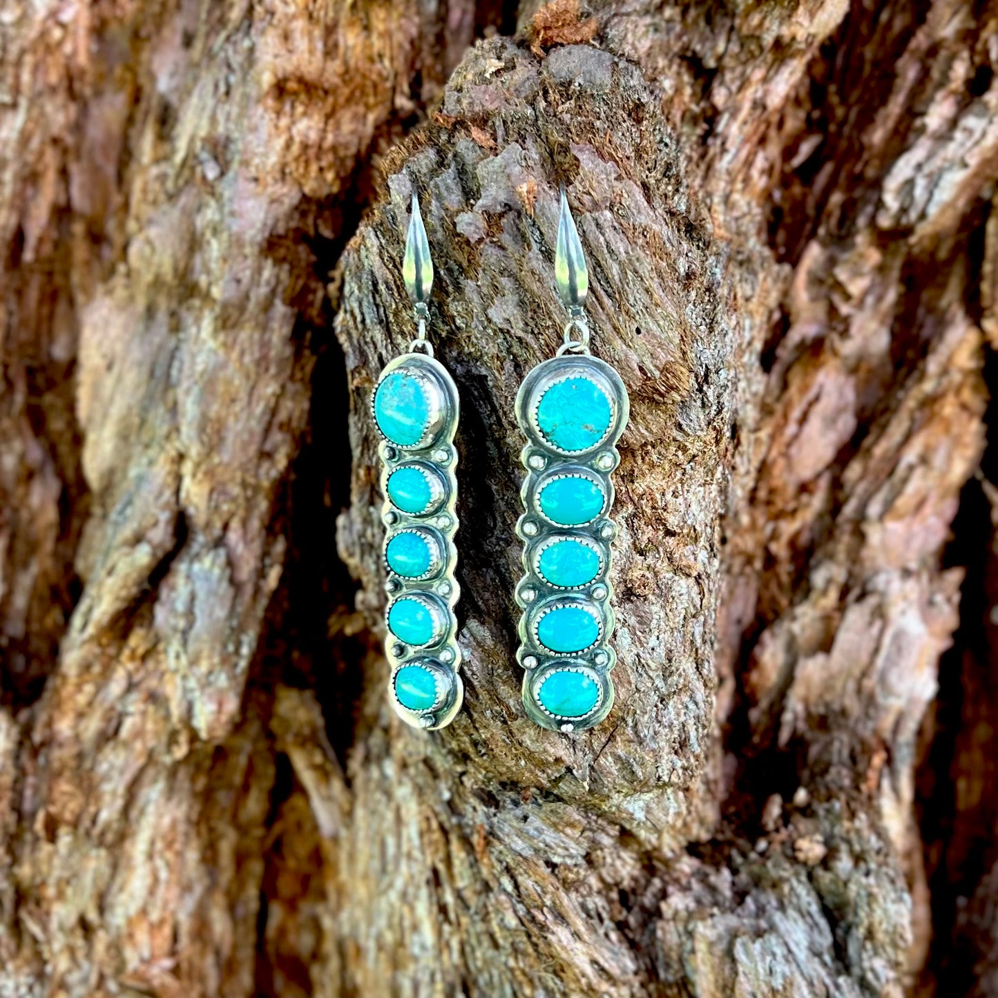 Vera SonoranTurquoise Dangle Earrings